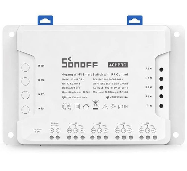 SONOFF 4CH Pro R3 Inteligentny Przekaźnik Przełącznik WiFi RF zdjęcie 1