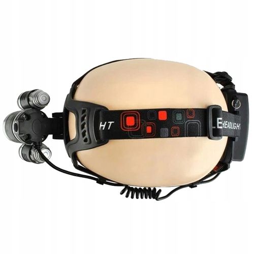 MOCNA LATARKA CZOŁOWA 3x LED CREE XM-L T6 CZOŁÓWKA na Arena.pl