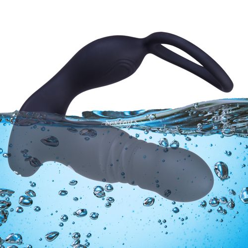 Wibrator Analny, Masażer Prostaty Posuwisty, Ruch Przód Tył, Pilot na Arena.pl