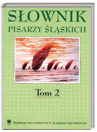 SLOWNIK PISARZY SLASKI - TOM 2 - - SLASK zdjęcie 1