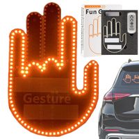 ŚWIATŁO OSTRZEGAWCZE NA TYŁ SAMOCHODU LED STEROWANE PILOTEM