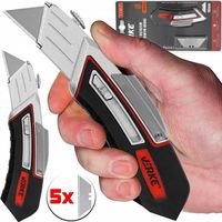 NÓŻ SKŁADANY DO TAPET NOŻYK Z OSTRZEM TRAPEZOWYM TRAPEZ +OSTRZE