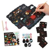 WOOPIE ART&FUN Zestaw Kreatywny Wydrapywanki dl