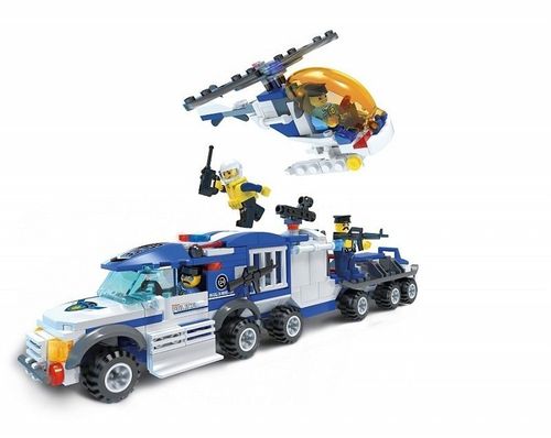 Klocki MYPOLICE 95 elementów 2w1 na Arena.pl