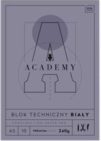 BLOK TECHNICZNY A3 10SZT 240G ACADEMY