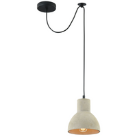 Podwieszana lampa Broni T434-PL-01-GR Maytoni nad stół loftowa szara