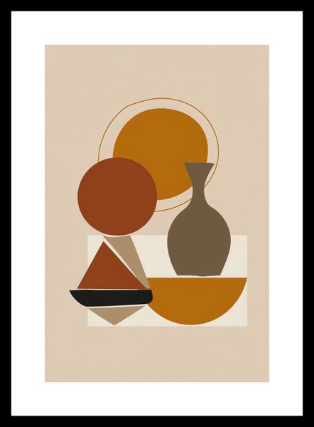 Plakat 20x30cm Geometryczna Utrata zdjęcie 3