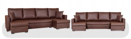 Narożnik Varius BIG rozkładany funkcja spania pojemniki Family meble na Arena.pl