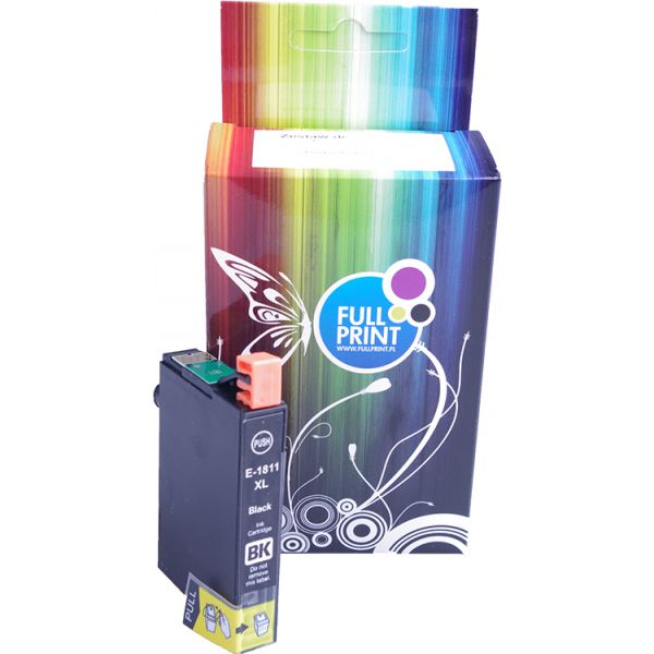 Zamiennik tuszu T18114010 (T1811) Czarny Wydajny zdjęcie 1