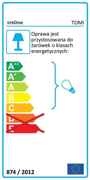Plafon LAMPA sufitowa TOMI 03049 Ideus ścienna OPRAWA metalowa KINKIET reflektorki białe dymne zdjęcie 2