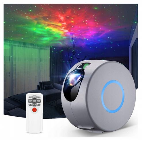PROJEKTOR GWIAZD Lampka Nocna Rzutnik Dla Dzieci Led Laserowy AURORA na Arena.pl