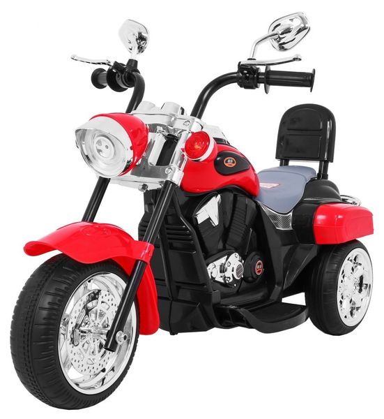 Motorek Chopper Nightbike Czerwony zdjęcie 1