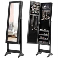 Toaletka Costway czarny 35 x 144 x 30cm