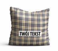 Poduszka Dekoracyjna KRATA  z Twoim napisem KR06