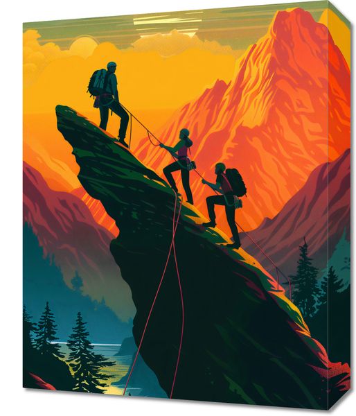 Obraz 40x50cm U Szczytu zdjęcie 1