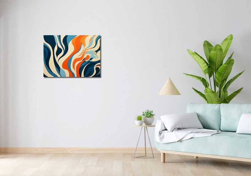 Obraz 70x50cm Oceaniczne Fale zdjęcie 2