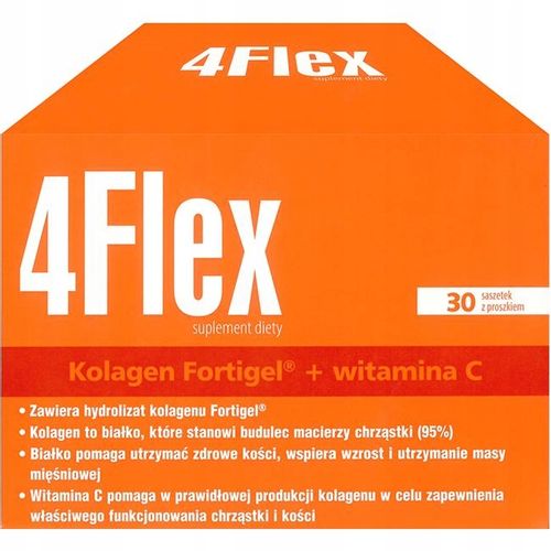 KOLAGEN NA STAWY 4FLEX SASZETKI 30 SZTUK na Arena.pl