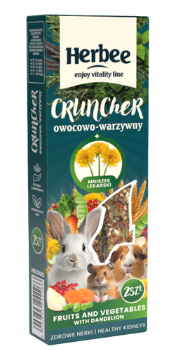 Przysmak dla gryzoni i królików 115g owocowo warzywny z mniszkiem lekarskim na Arena.pl