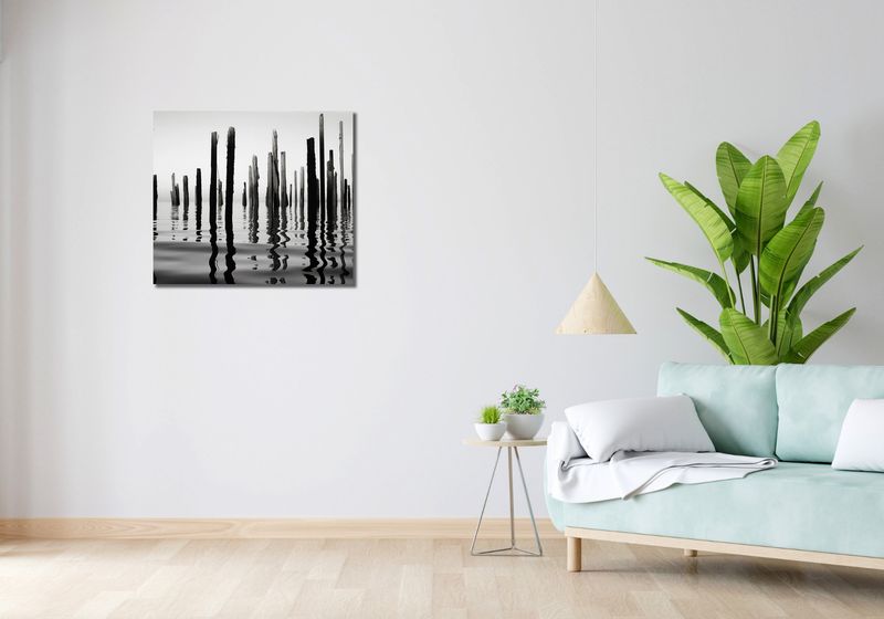 Obraz 70x60cm Refleksje Nad Wodą zdjęcie 2
