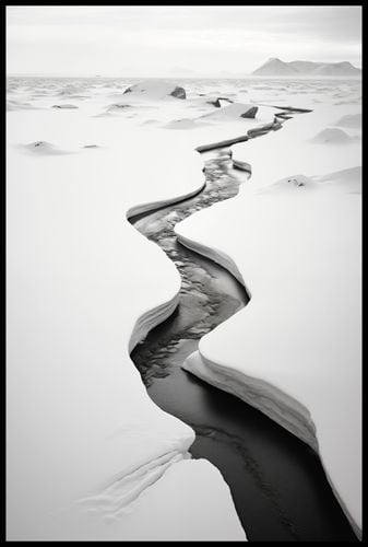 Plakat 61x91,5cm Szczeliny Mrozu na Arena.pl