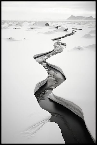 Plakat 61x91,5cm Szczeliny Mrozu zdjęcie 2