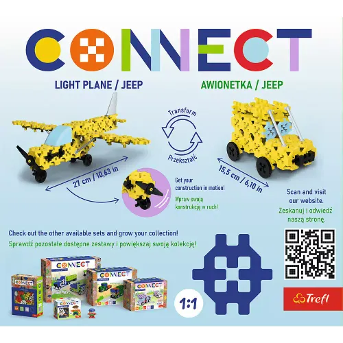 Klocki Connect - Awionetka / Samochód S TREFL na Arena.pl