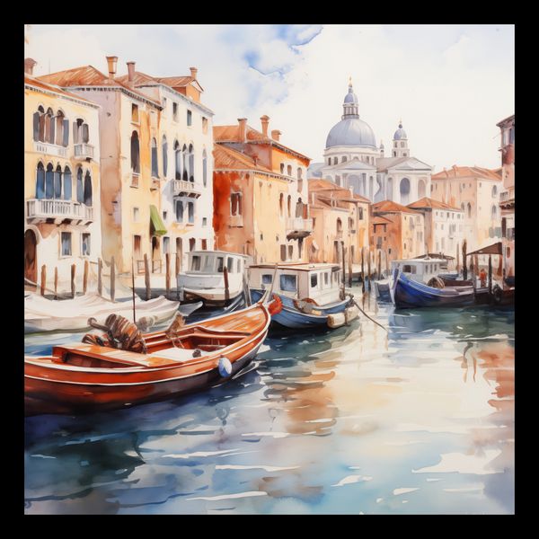 Plakat 30x30cm Wenecka Impresja zdjęcie 2