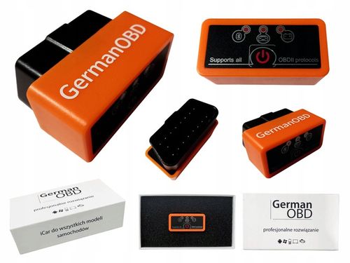 Interfejs Diagnostyczny ELM327 iCar2 GERMANOBD OBD2 PL NAJNOWSZY SOFT NIEMI na Arena.pl