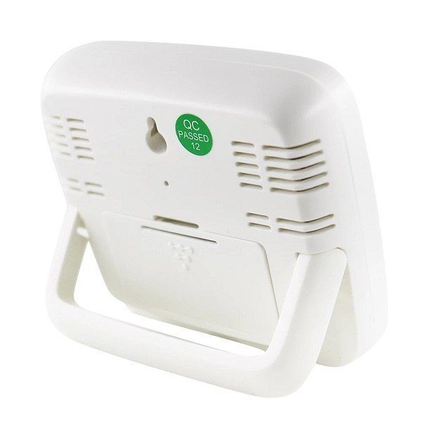 Higrometr zegar termometr pokojowy wilgotnościomierz LCD zdjęcie 3