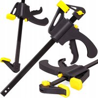 ŚCISK STOLARSKI ZACISK DZWIGNIOWY 300 mm SZYBKOZACISKOWY AUTOMATYCZNY