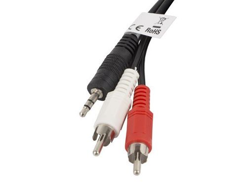 Kabel Minijack - 2x Chinch M/M 2M na Arena.pl