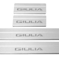 Listwa progowa ALFA ROMEO GIULIA Stal nierdzewna 304 mat 4szt