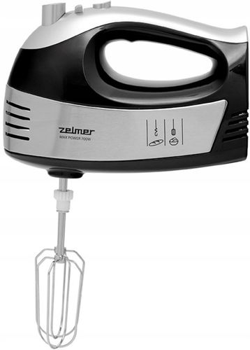 Mikser ręczny Zelmer ZHM2453BS 700W Turbo 5 prędkości Pojemnik na akcesoria na Arena.pl