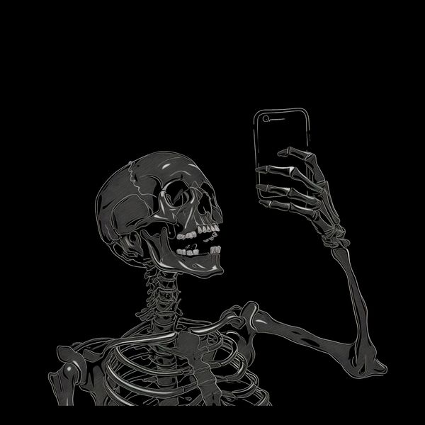 Plakat 20x20cm Selfie Poza Czasem zdjęcie 2