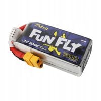 2 x TATTU MOCNY AKUMULATOR BATERIA LIPO FUNFLY 1300MAH 11,1V 100C 3S1P