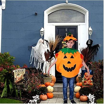 CHUANGOU Halloween Kostium Dyni dla Dzieci 100 - 150 cm na Arena.pl