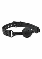 sportsheets ball gag regulowany pasek czarny komfortowy model abs