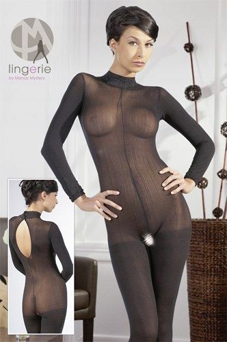 Catsuit z kołnierzykiem S/M na Arena.pl