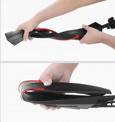 ZESTAW BLOTNIKÓW ROWEROWYCH KOMPLET PRZÓD+TYŁ BŁOTNIKI ROWEROWE 24-29'' Z1 na Arena.pl