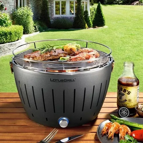 GRILL OGRODOWY WĘGLOWY BEZDYMNY LOTUS PRZENOŚNY STANDARD TORBA OCHRONNA na Arena.pl