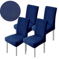 ZESTAW 4X POKROWIEC NA KRZESŁO JODEŁKA ELASTYCZNY