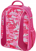 HERLITZ PLECAK USZTYWNIONY TORNISTER SZKOLNY DLA DZIEWCZYNKI RÓŻOWY