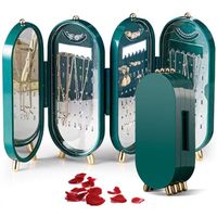 Organizer Na Biżuterię Zielony Cb38Zie