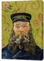 Obraz 70x100cm Portret Listonosza, Van Gogh Vintage do Salonu