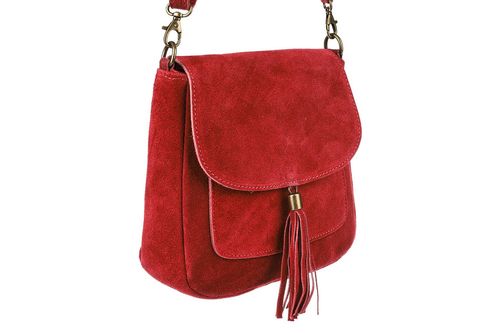 Torebka skórzana Damska Zamszowa Listonoszka retro X40 na Arena.pl