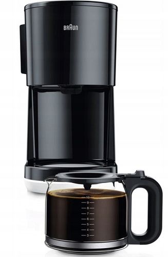Ekspres do kawy przelewowy Braun KF1100 BK (P) na Arena.pl