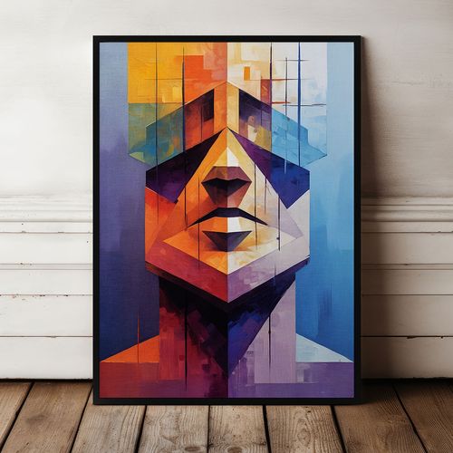 Plakat totem w czarnej ramie 21x30 cm w czarnej ramie na Arena.pl