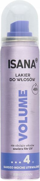 ISANA VOLUME LAKIER DO WŁOSÓW NADAJĄCY OBJĘTOŚĆ 75 ML zdjęcie 1