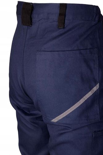 Spodnie robocze monterskie Bawełna 100% granatowe do pracy Brixton r. 48 na Arena.pl