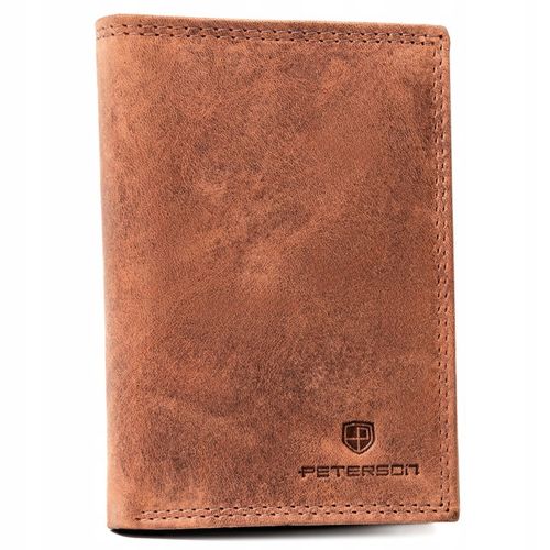 Peterson pionowy portfel męski skóra naturalna na Arena.pl